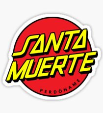 210x230 santa muerte drawing stickers redbubble
