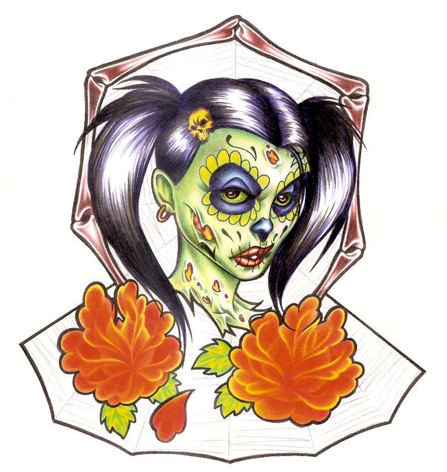 900x950 santa muerte clipart