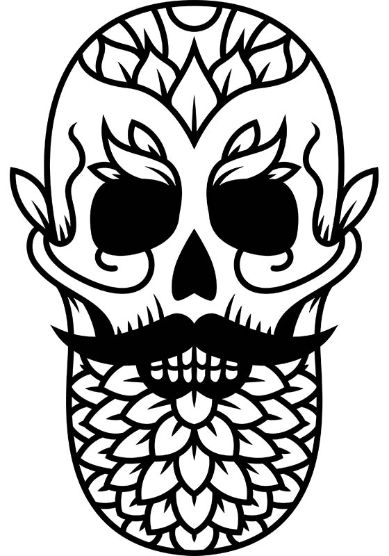 Santa Muerte Tattoo Drawing | Free download on ClipArtMag