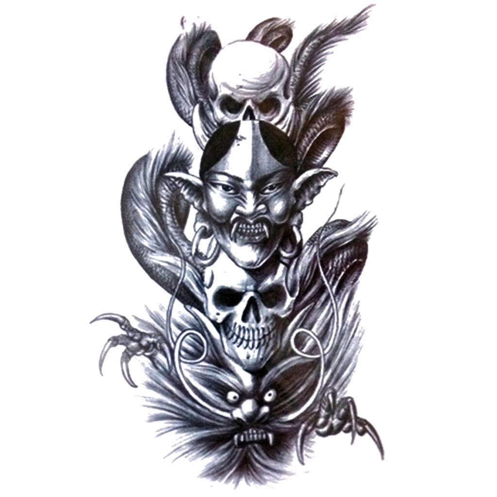Santa Muerte Tattoo Drawing | Free download on ClipArtMag
