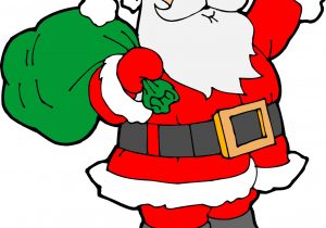 300x210 Drawing Of Santa Claus With Christmas Tree Halloween Holidays
