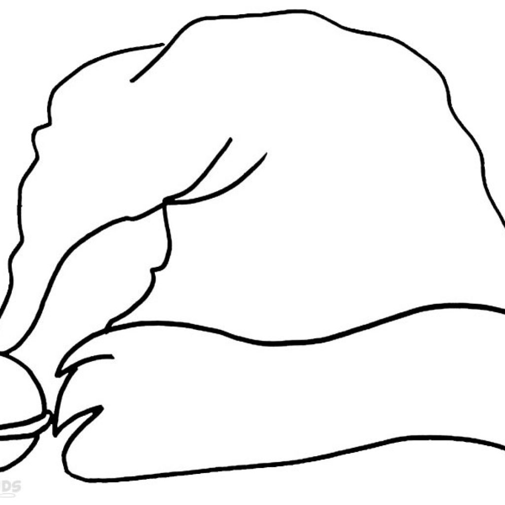 1024x1024 Santa Hat Clipart Coloring Pencil And In Color Boot Littledelhisf