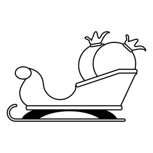 300x300 Santa Claus Sleigh Royalty Free Illustrations