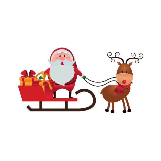 550x550 Sleigh Drawing Cartoon Huge Freebie! Download For Powerpoint