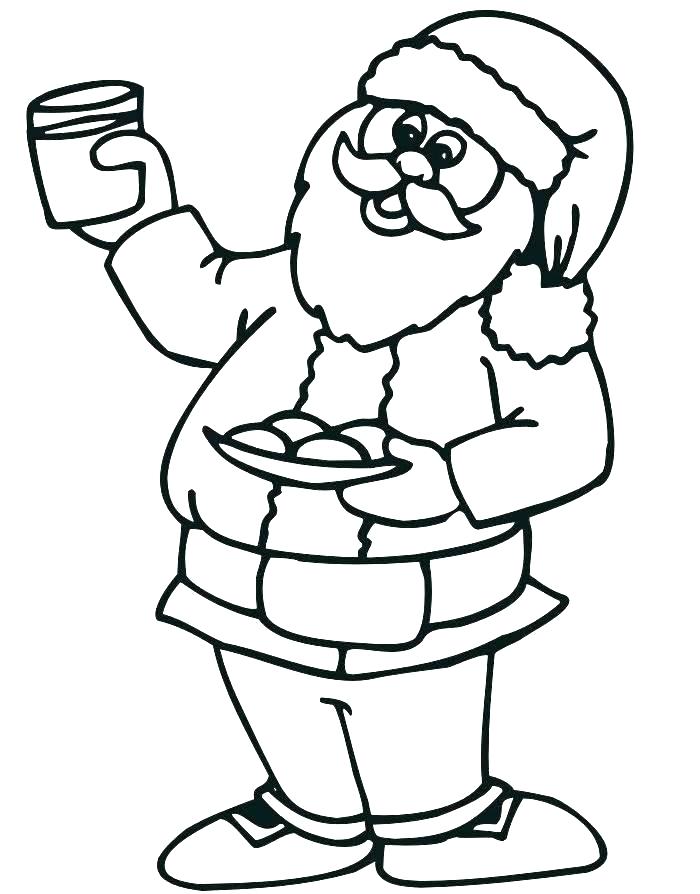 700x894 Coloring Pages Holiday Free Printable Santa Sleigh Template Print