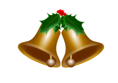 481x340 Jingle Bell Drawing Images Blank Card With Silver Needles