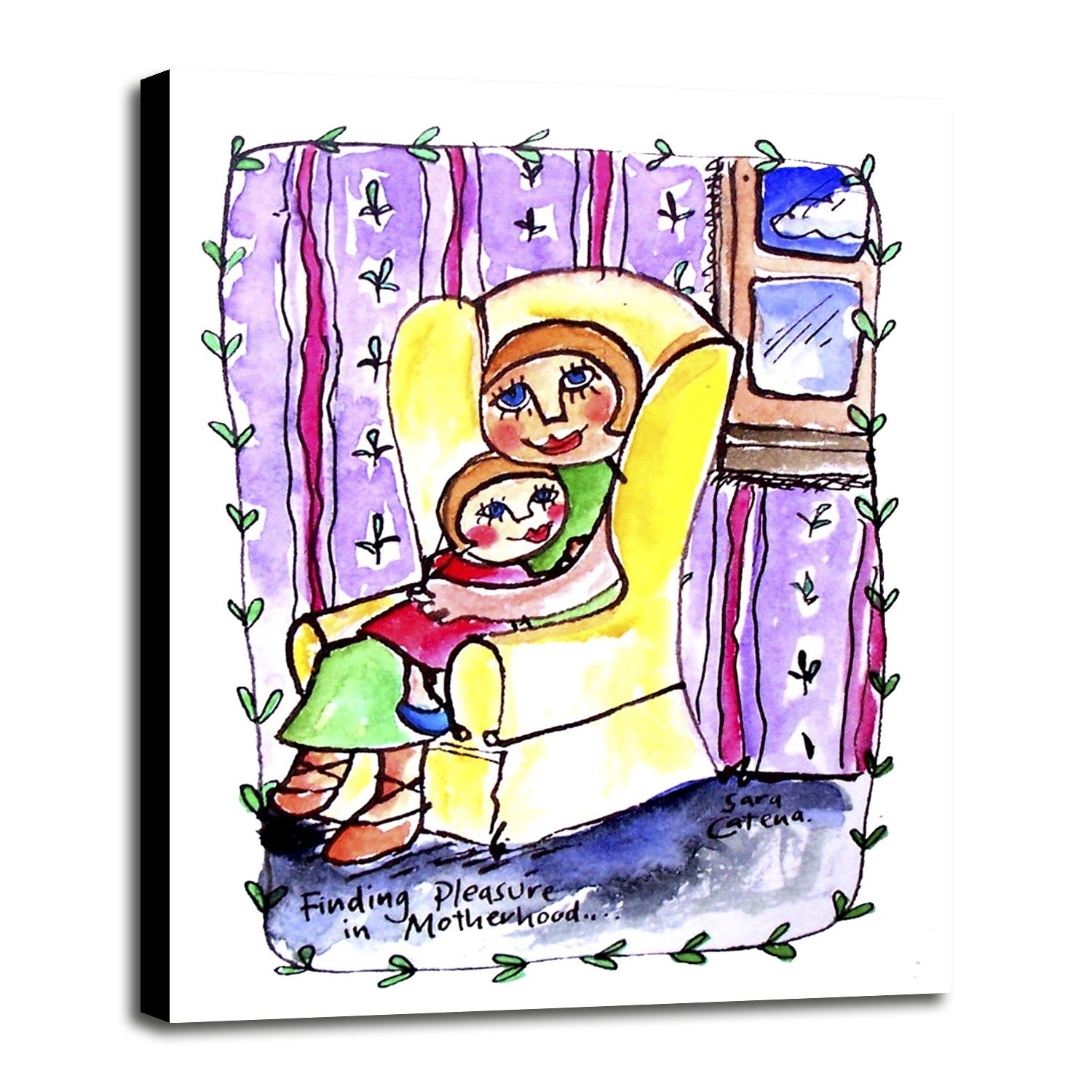 1500x1500 shop watercolour planet finding pleasure print