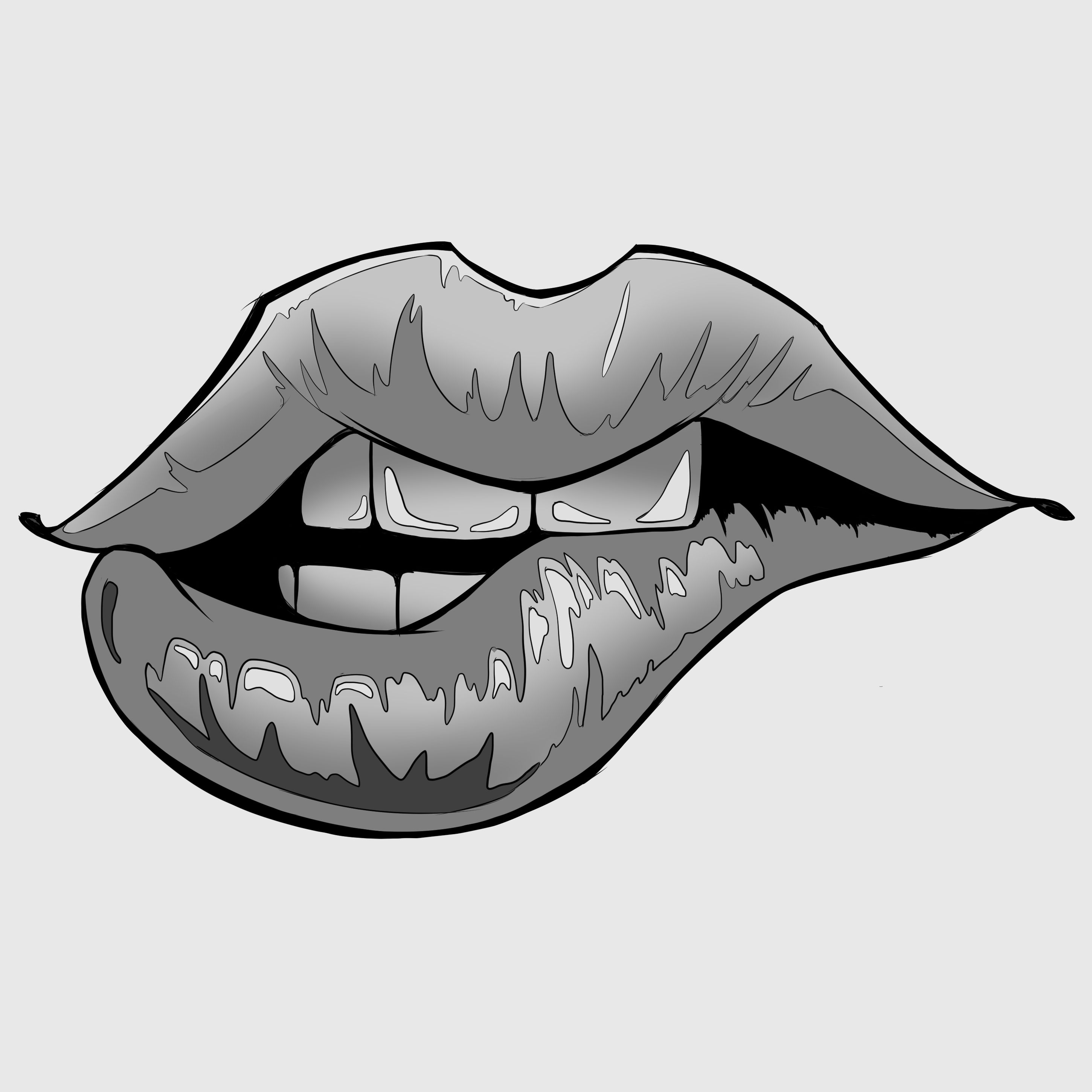 2900x2900 Cartoony Lips
