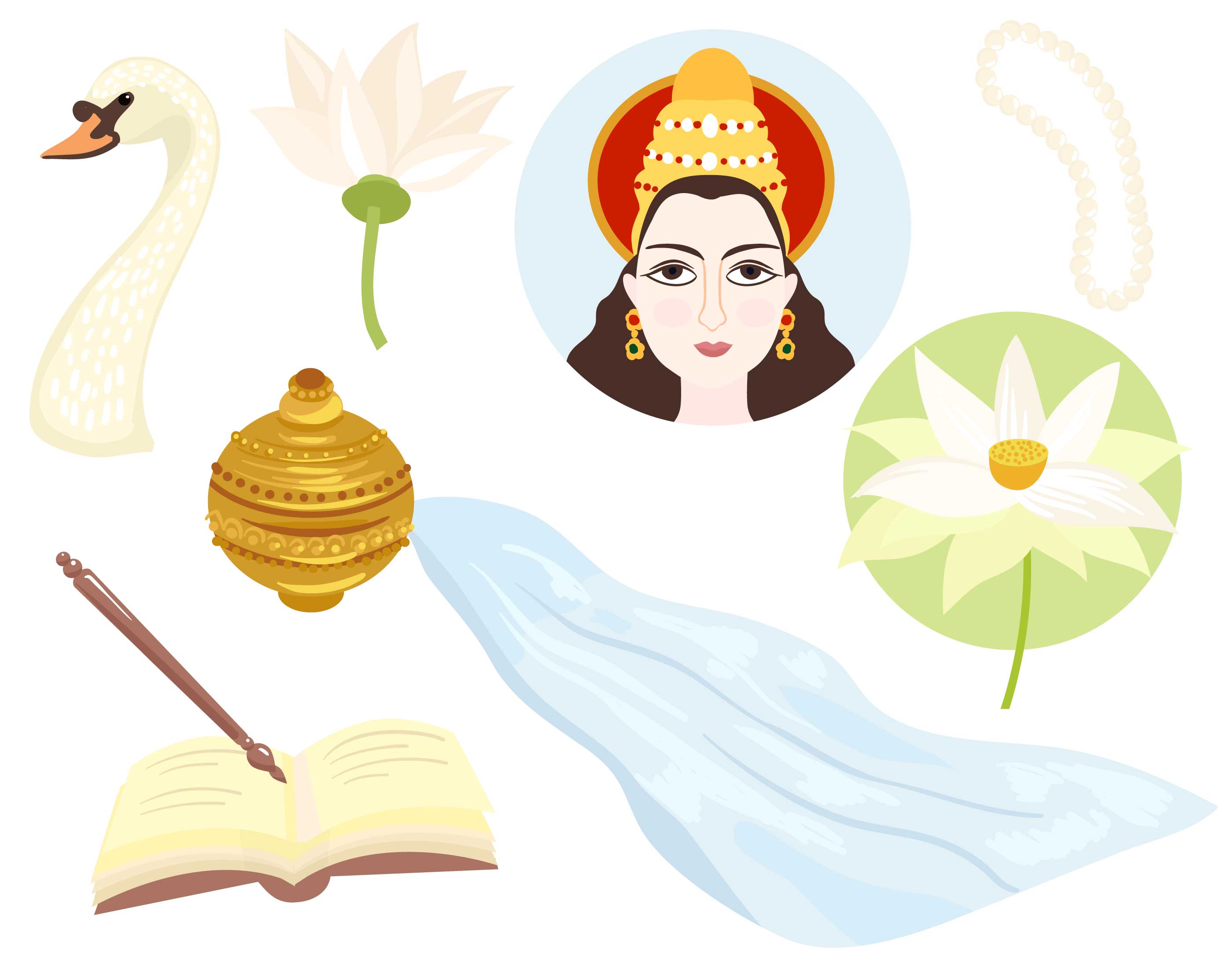 2800x2187 Saraswati Vectors