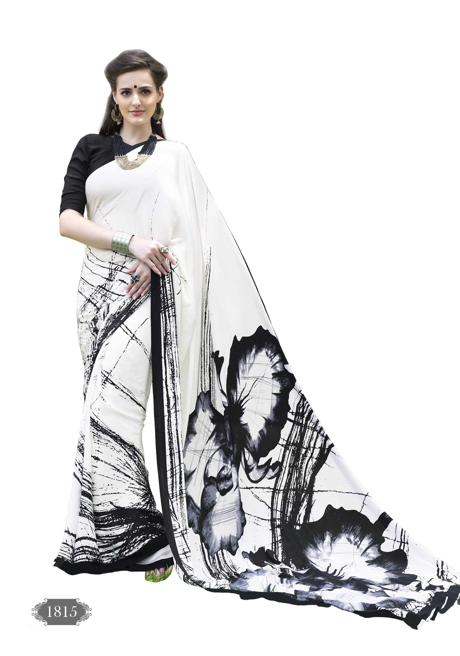 1800x2565 italia silk soft crape printed saree with blouse piece
