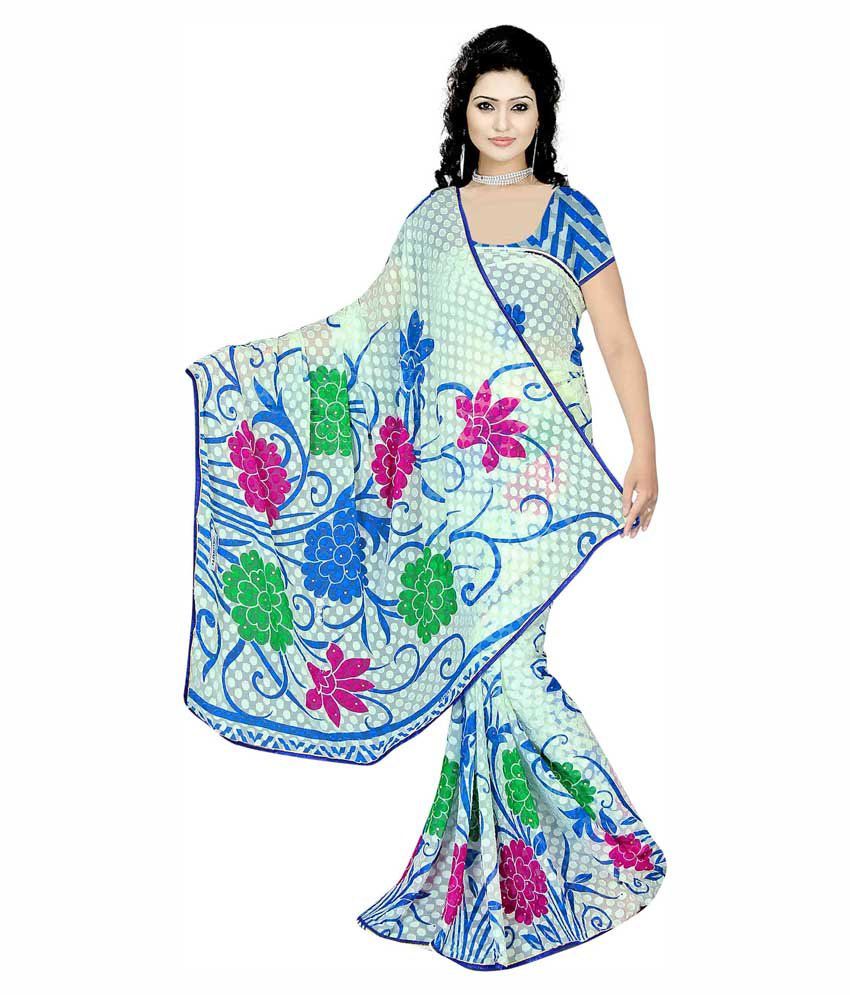 850x995 sumitra designs white brasso saree