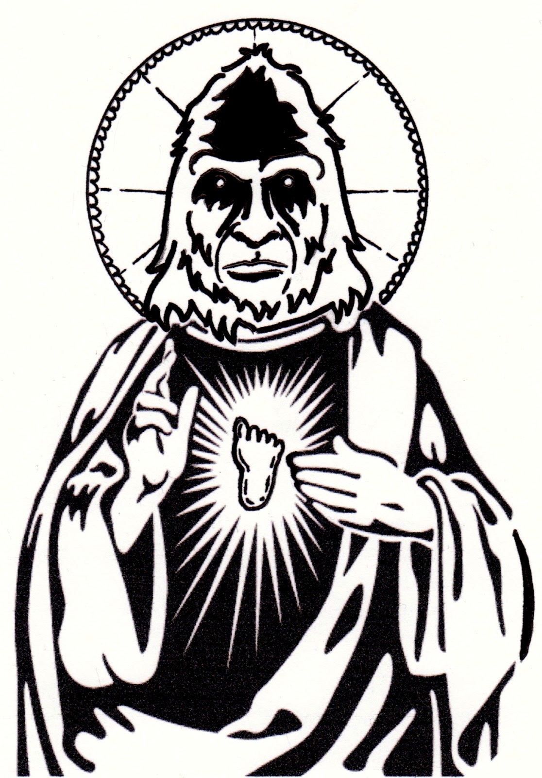 1116x1600 the holy order of the sasquatch