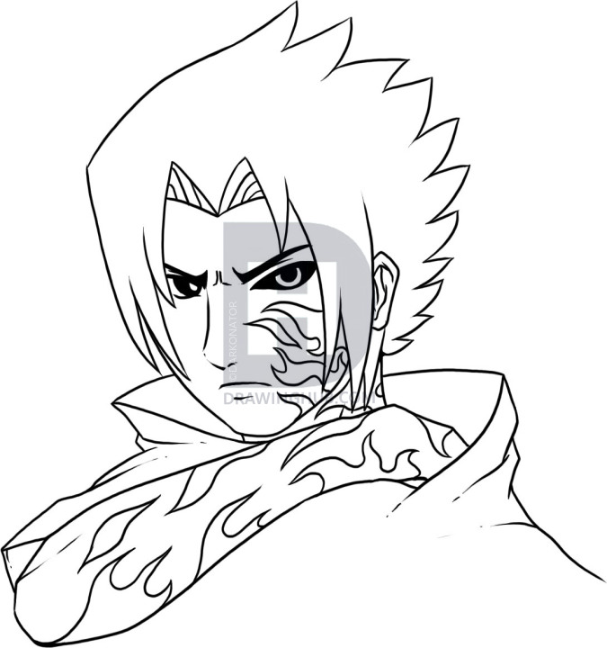 675x720 how to draw curse mark sasuke, step