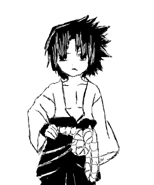 500x600 Sasuke Chibi An Anime Speedpaint Drawing