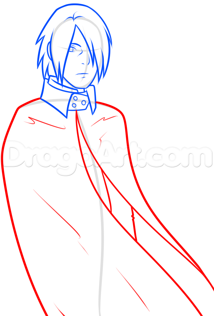 733x1084 Step Old Sasuke Drawing