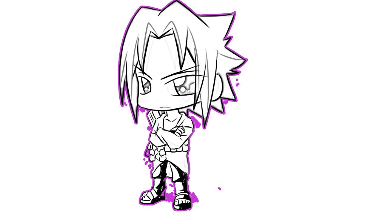 1280x720 How To Draw Sasuke Uchiha Rinnegan