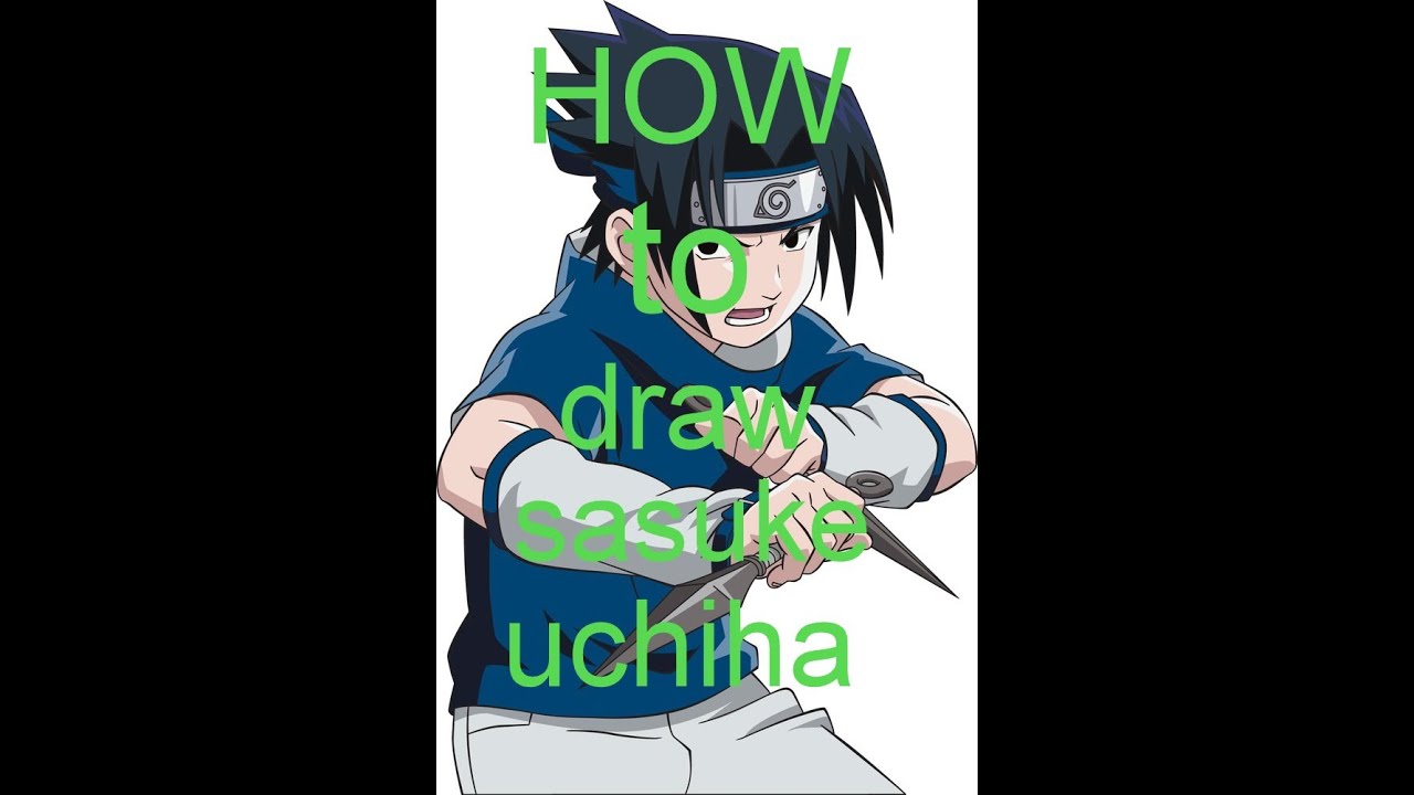 1280x720 How To Draw Sasuke Uchiha