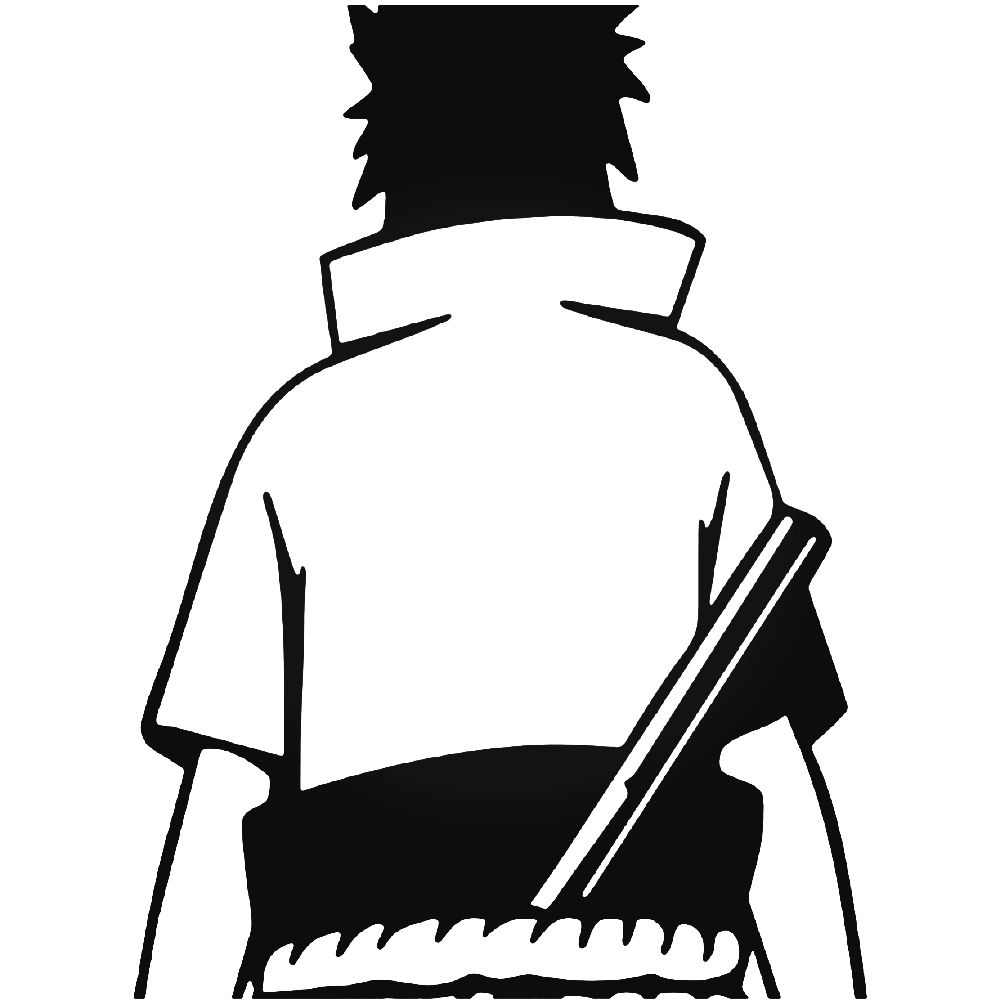 1000x1000 Naruto Sasuke Uchiha Vinyl Decal Sticker