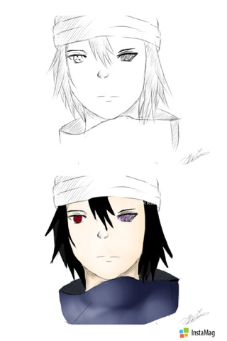 320x480 Sasuke Uchiha In The Last Movie