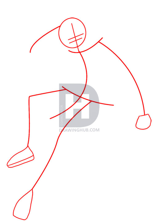 524x720 How To Draw Madara, Step