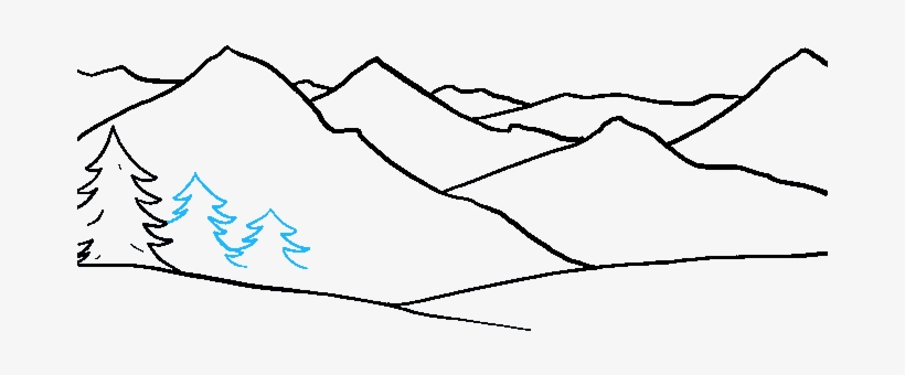 820x340 How To Draw Mountains Really Easy Drawing Tutorial