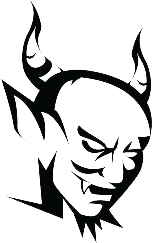 625x1000 Collection Of Free Satan Drawing Stencil Download On Ui Ex