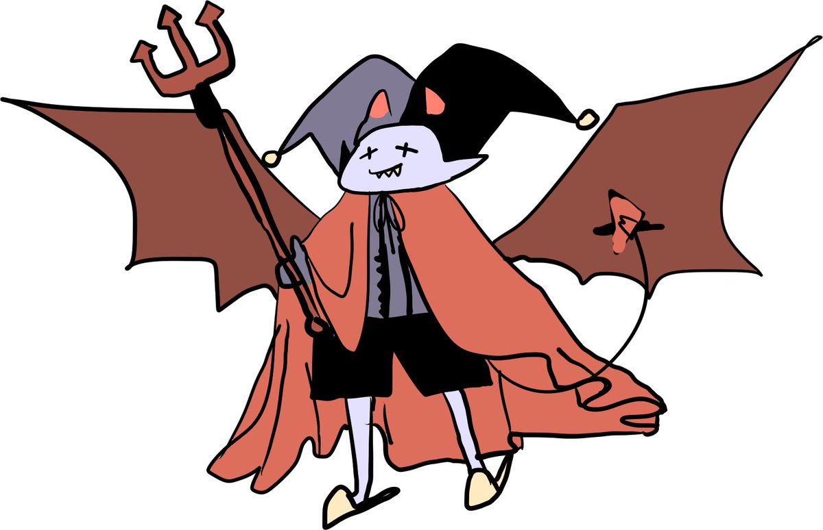 1200x774 one jevil drawing everyday on twitter jevil is satan