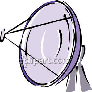 298x300 Round Satellite Dish