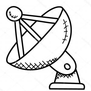 300x300 stock illustration parabolic dish antenna satellite dish arenawp