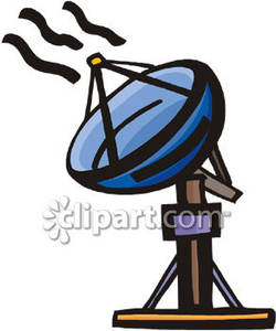 250x300 satellite dish receiving signals