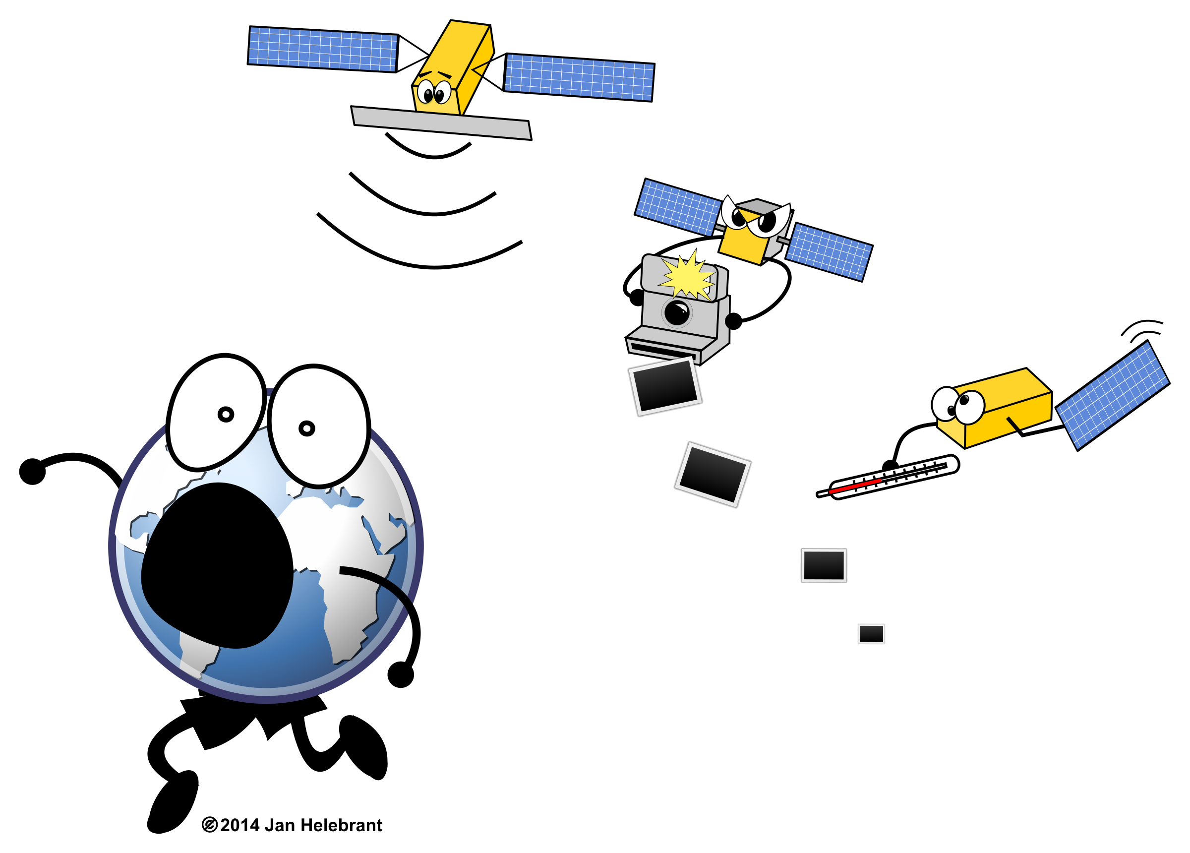 2400x1720 Collection Of Free Satellite Drawing Cartoon Download On Ui Ex