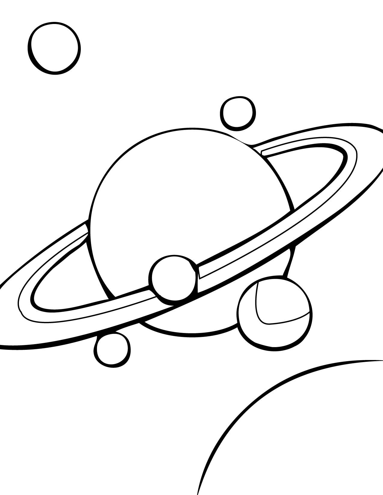 Saturn Drawing | Free download on ClipArtMag