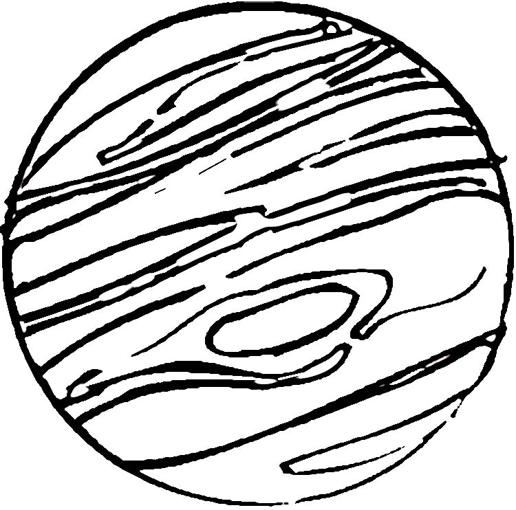750x742 Drawing Planet Free Download