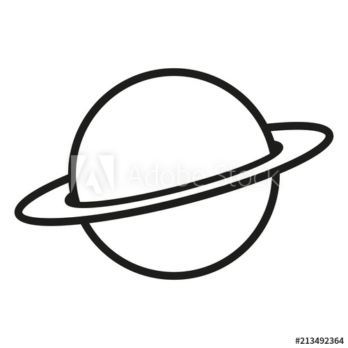 500x500 Vector Black Outline Icon