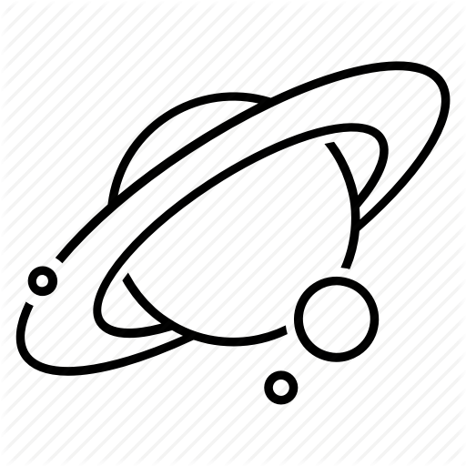 512x512 Astronomy, Moons, Planet, Planetary, Ring, Saturn, Space Icon