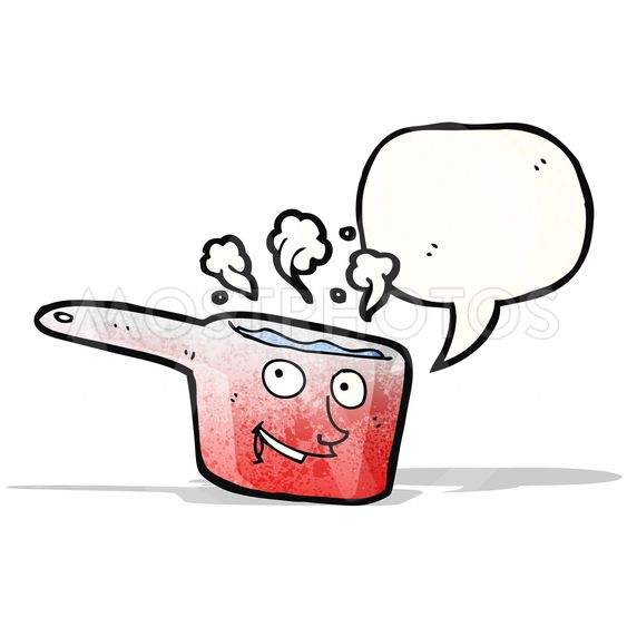 563x563 Hot Saucepan Cartoon