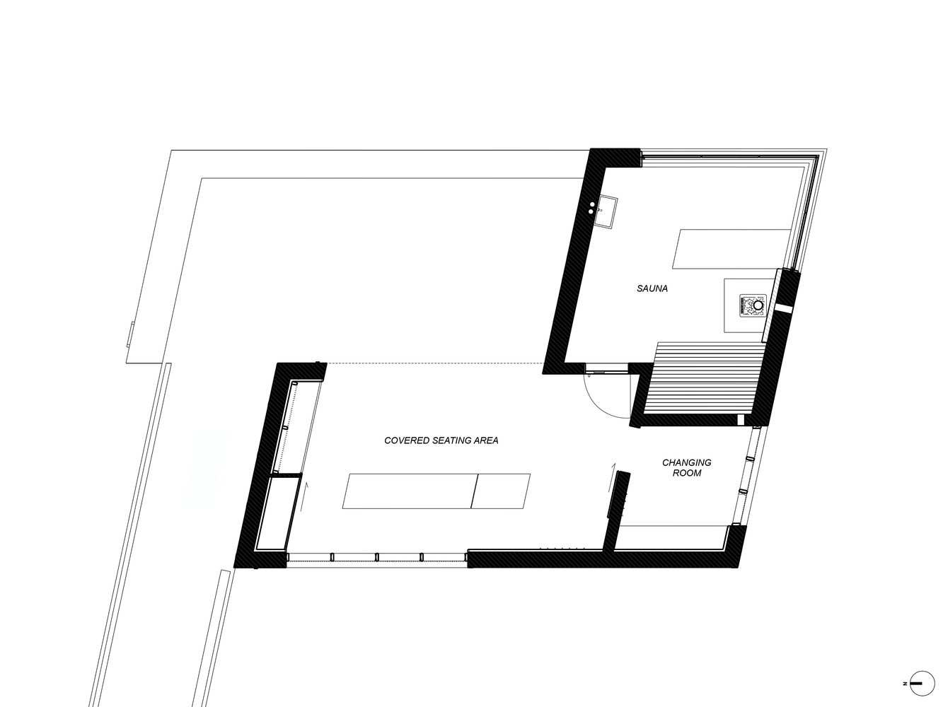 1333x1000 Gallery Of Soria Moria Sauna Feste Landscape Architecture