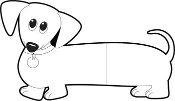 350x203 Dog Clip Art Dachshund Dog