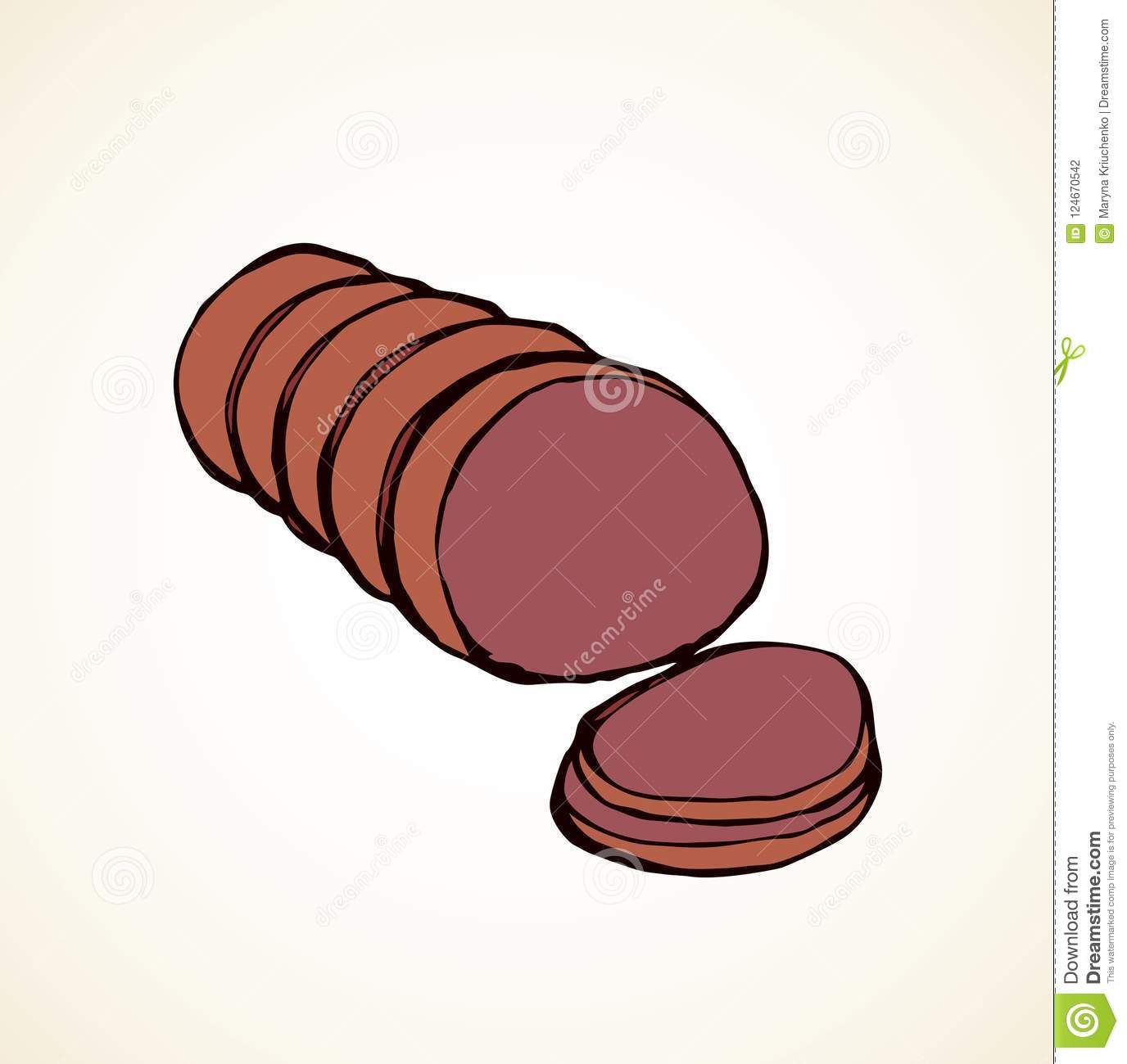 1376x1300 Huge Collection Of 'bratwurst Drawing' Download More Than