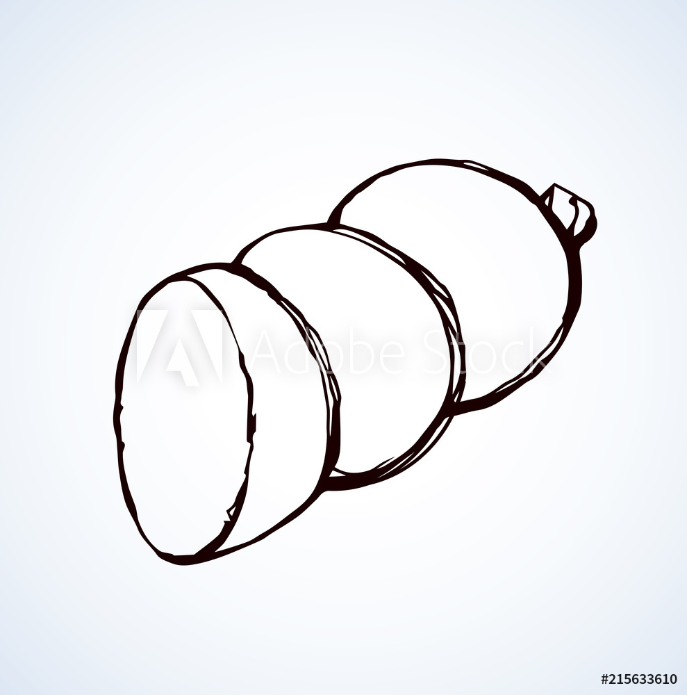 989x1000 Photo Art Print Sausage Vector Drawing Europosters