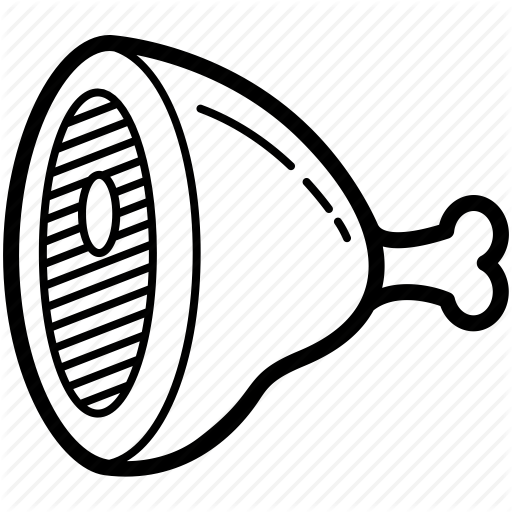 512x512 Sausage Drawing Line Huge Freebie! Download For Powerpoint