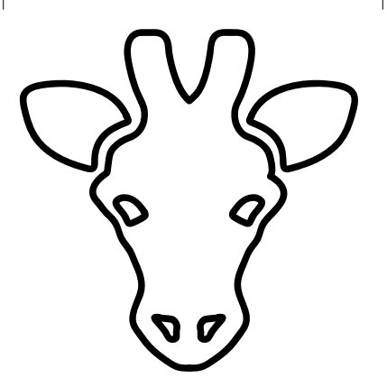 429x429 savannah giraffe