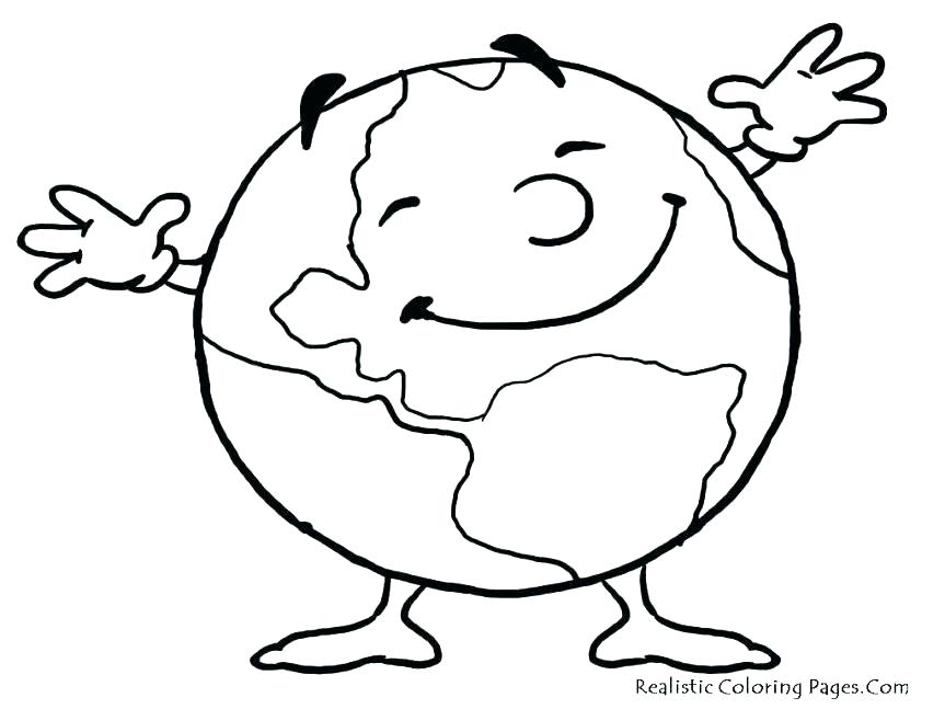 863x647 Save Earth Drawing Easy For Kids