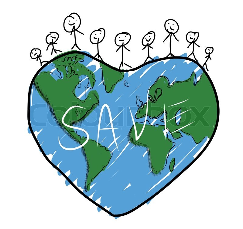 800x755 Drawing Happy Family On The Planet Stock Photo Colourbox