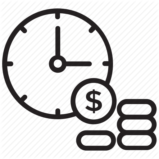 512x512 business, money management, save money, time is money, value