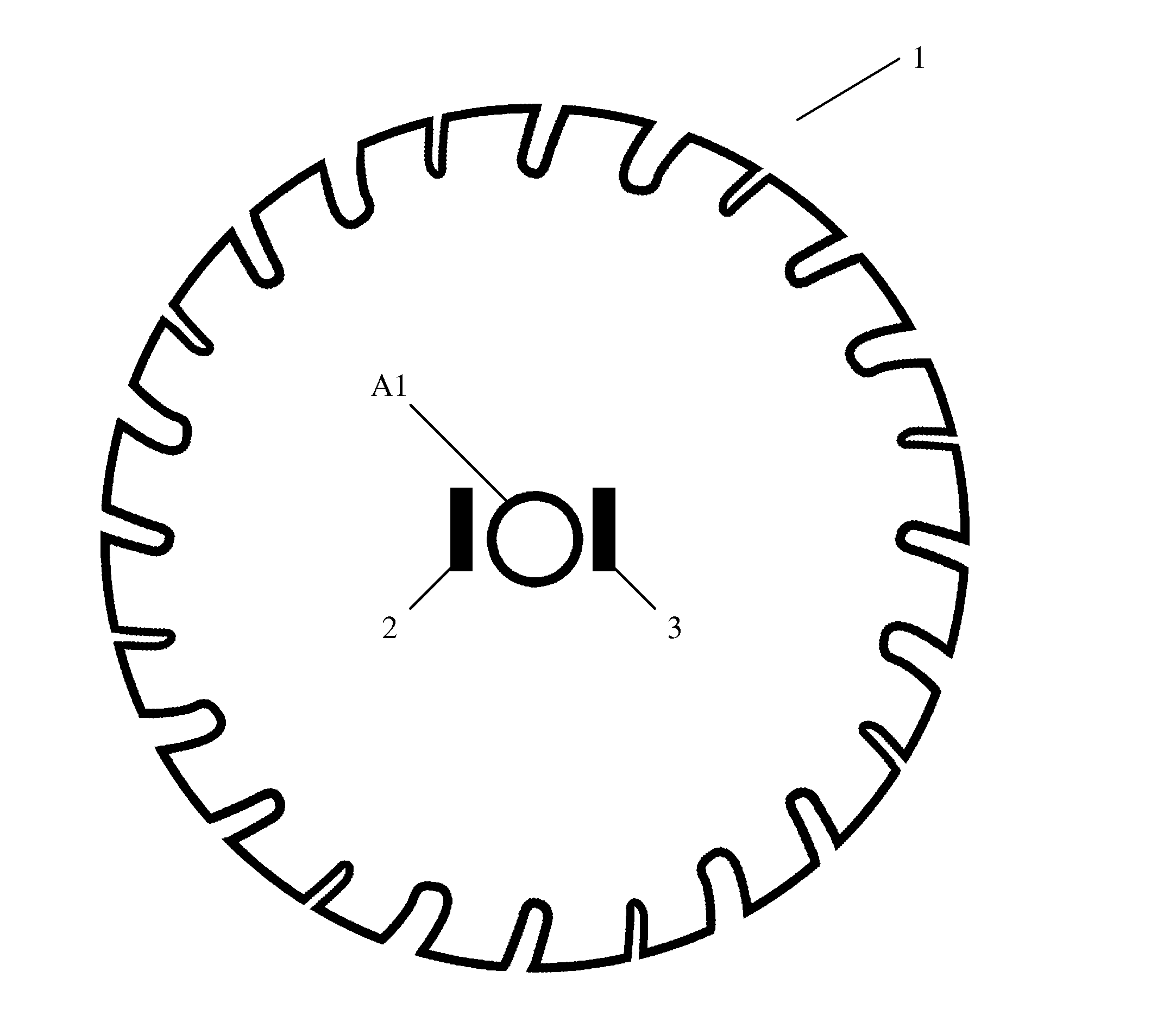 2165x1882 Circular Saw Blade Drawing