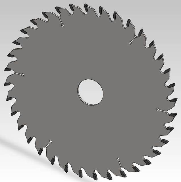 637x640 circular saw blade cad model library grabcad