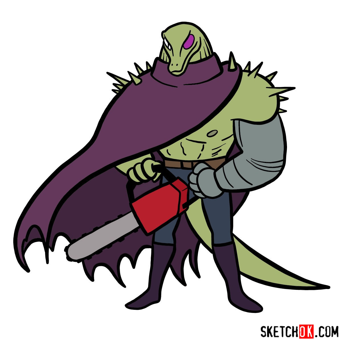 1200x1200 How To Draw Rasticore With A Chain Saw