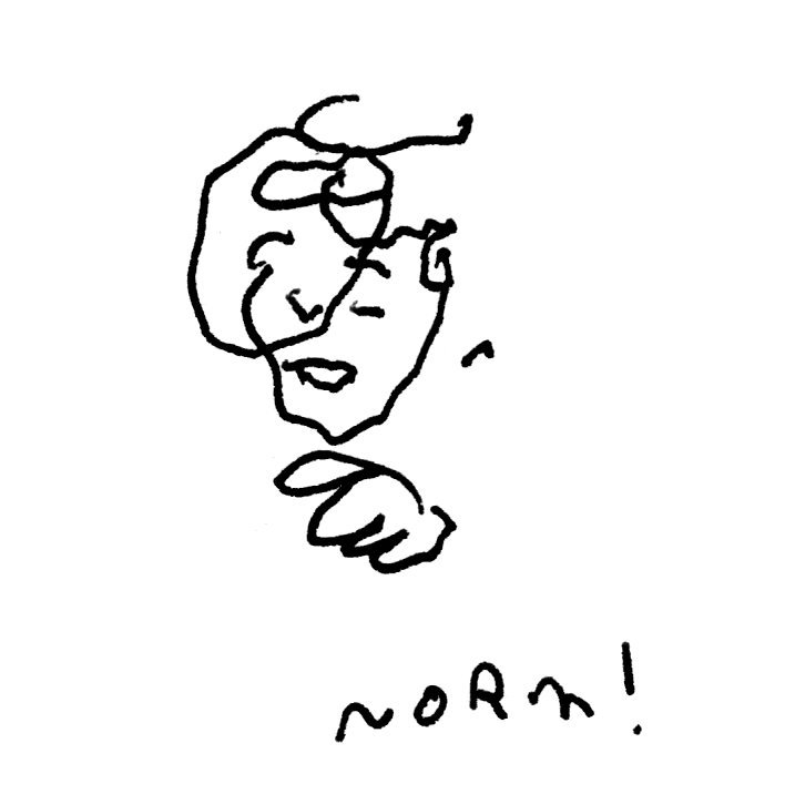 717x716 Jason Polan On Twitter I Saw Him And Flipped Out A Little