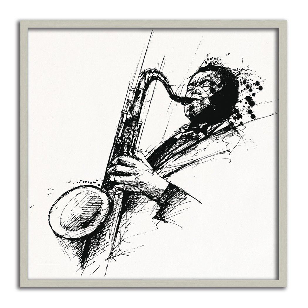 1050x1050 cool sax, canvas fairfield art publishing